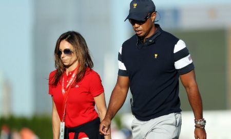 Tiger Woods as seen with Erica Herman